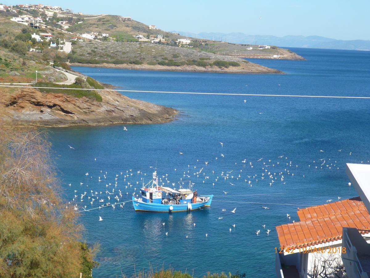 הוילה Vromopousi Perigiali Seaside מראה חיצוני תמונה